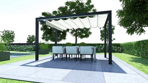 aluminium pergola vrijstaand