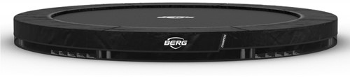 BERG Sports inground trampoline Champion, diam. 330 cm - zonder veiligheidsnet - zwart, op=op