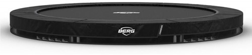 BERG Sports inground trampoline Champion, diam. 380 cm - zonder veiligheidsnet - zwart, op=op