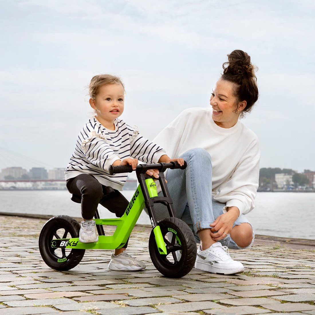 Doorbraak Namens Paleis BERG Biky Mini loopfiets - groen bij Buitengoed