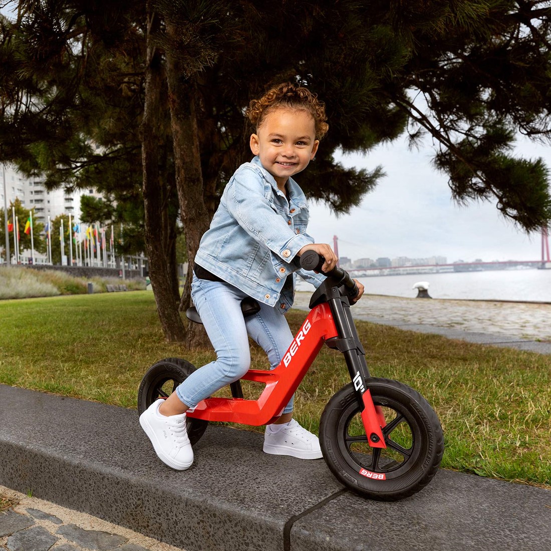 Advertentie Medewerker Antecedent BERG Biky Mini loopfiets - rood bij Buitengoed