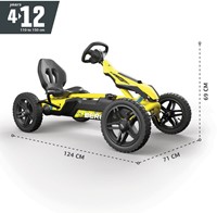 BERG skelter Rally DRT Yellow 3 versnellingen-3