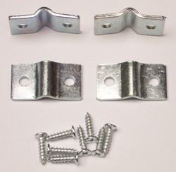 Beslag voor betongaas -5 mm, afm 20 x 36 mm - verzinkt - set 4 stuks