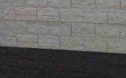 betonplaat afm. 184x36 cm, dubbelzijdig elbe motief, wit