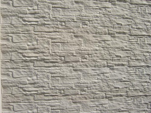 betonplaat afm. 184x36 cm, dubbelzijdig nostalgie motief, wit/grijs