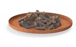 Forno vuurschaal Borc, diam. 90 cm, hoogte 10 cm, 3-4 mm cortenstaal