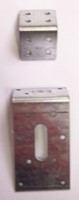 Brede hoek, afm.  4 x 4 x 4 cm, gegalvaniseerd