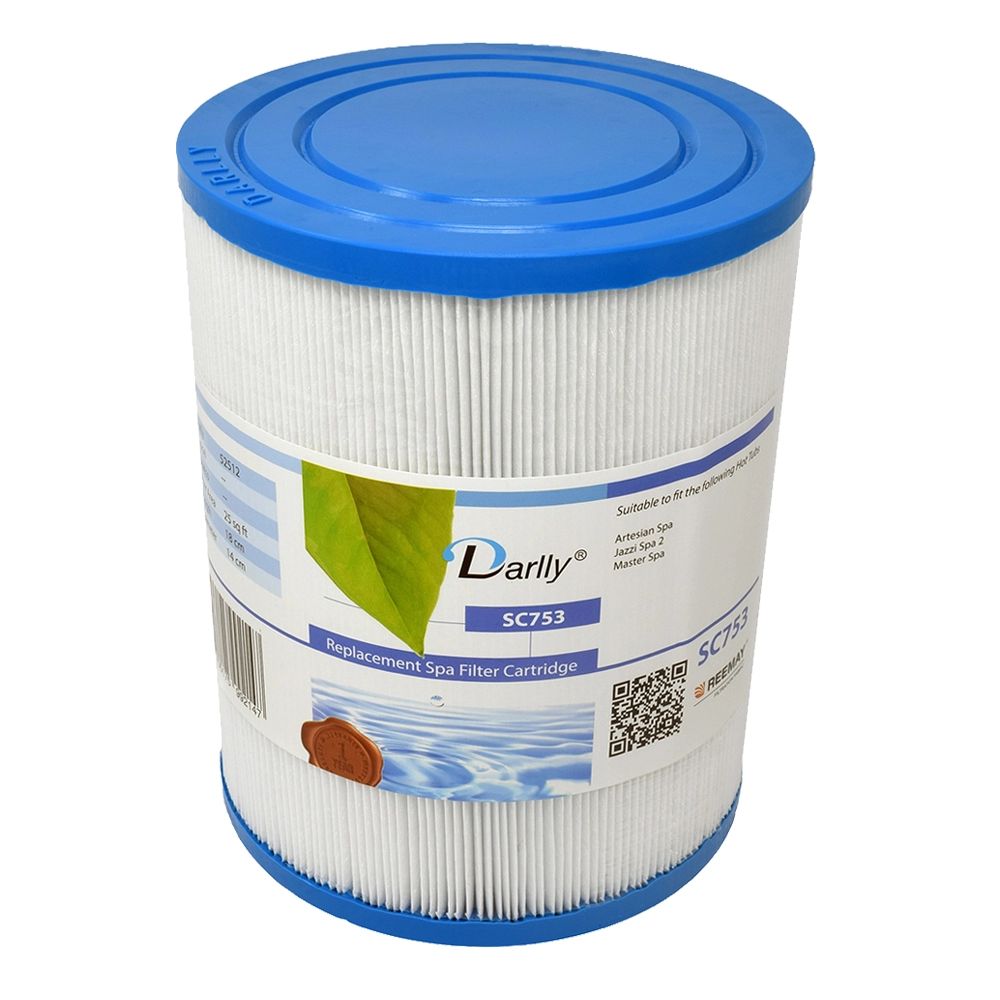 Darlly filters Darlly spa filter voor hot tub, type SC753, afm. 25 ft2