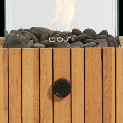 Cosi gaslantaarn Cosiscoop Timber Square, teak-3