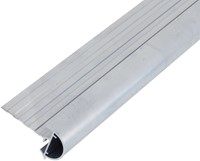 Daktrim met ronde kraal voor tuinhuis/overkapping plat dak t/m 1250 x 600 cm, aluminium-2
