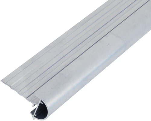 Daktrim met ronde kraal voor tuinhuis/overkapping plat dak t/m 1500 x 600 cm, aluminium-2