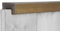 Geimpregneerde deksloof - afm. 4,6 x 9,6 cm - per m1