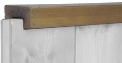 Geimpregneerde deksloof - afm. 4,6 x 9,6 cm - per m1