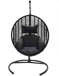 Hangstoel Dusty relax - Black, showmodel