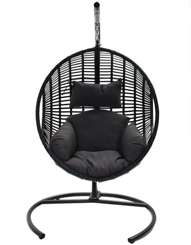 Hangstoel Dusty relax - Black, showmodel