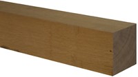 Eiken fijn bezaagd - 12 x 12 cm - 500 cm