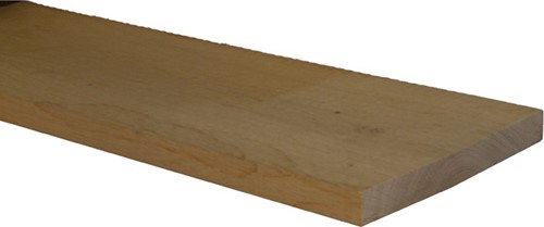eiken plank, fijn bezaagd, afm. 50 x 70 mm, lengte 400 cm
