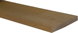 Eiken plank - fijn bezaagd - afm. 5 x 15 cm - lengte 400 cm