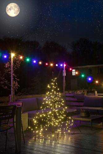 Fairybell All-Surface kerstboom, 1,5 meter,  240 LEDs, warm wit met twinkle-2