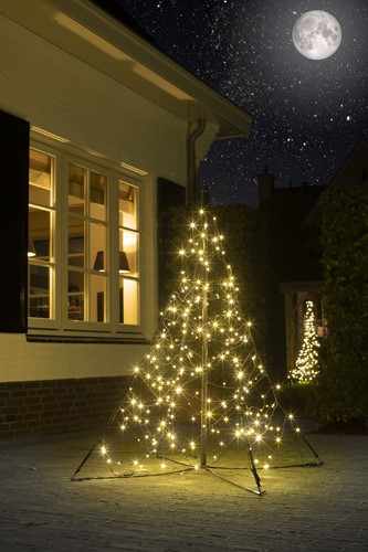 Fairybell  All-Surface kerstboom, 2 meter,  240 LEDs, warm wit