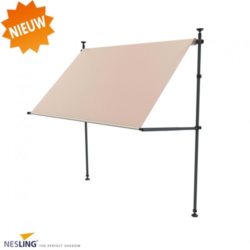 Nesling/Platinum Sun&Shade Flex Frame balkon zonnescherm voor Coolfit rolgordijn