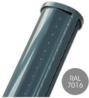 Garden Trade profielpaal voor draadpaneel, diameter 48 mm, vuurverzinkt en epoxy-gecoat
