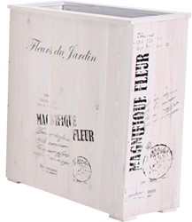 Helena bloembak 70 x 30 x 80 cm (lxbxh), grenen, wit