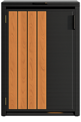 Containerbox Hiddo, enkel, afm. 76 x 82 x 112cm