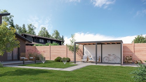 Aluminium overkapping op maat - Allure-3