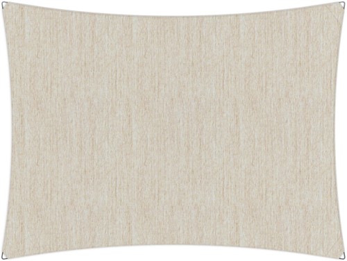 Umbrosa Ingenua schaduwzeil, rechthoekig, afm. 5 x 4 m - Canvas (Solidum)