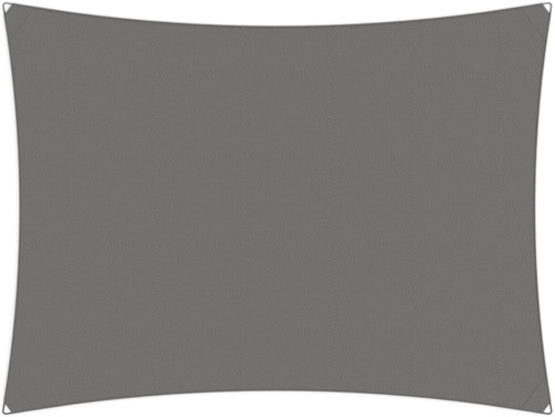 Umbrosa Ingenua schaduwzeil, rechthoekig, afm. 4 x 3 m - Grey (Solidum)