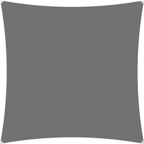 Umbrosa Ingenua schaduwzeil, vierkant, afm. 4 x 4 m - Grey (Solidum)