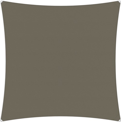 Umbrosa Ingenua schaduwzeil, vierkant, afm. 4 x 4 m - Taupe (Solidum)