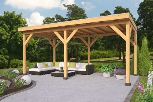 DHZ buitenverblijf Red Class zoutelande afm. 500 x 333 cm
