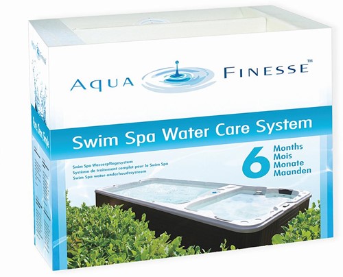 AquaFinesse chloorarm onderhoudspakket voor swim spa's