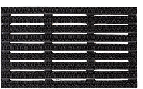 Avanti Solo borstelmat, afm. 75 x 45 cm, zwart