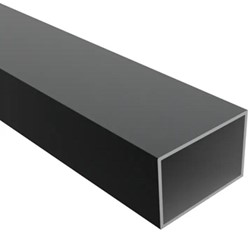 aluminium ligger 50 x 30 mm antraciet - 400 cm