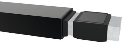 Alu verbinder voor 30x50mm alu, 1set (4 stuks)