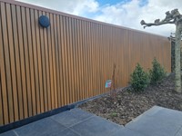 WEO 60 Gevelbekleding composiet - Teak, wb 140 mm, brandklasse D - 390 cm-3