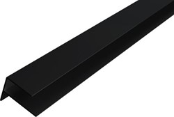 Alu F-profiel voor WEO35-60 - Ebony Black (RAL9005) - 300 cm