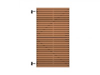 Rhombus poortdeur Thermovision Ayous - horizontaal - afm. 100 x 180 cm