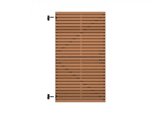 Rhombus poortdeur Thermovision Ayous - horizontaal - afm. 100 x 180 cm