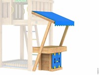 Jungle Gym montagekit Mini Market Module + houtpakket, niet op maat gezaagd-3