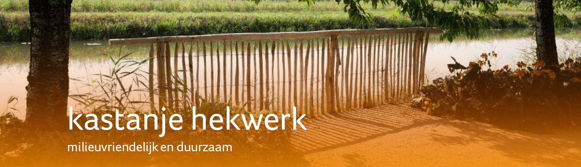 buitengoed - groep 490 kastanje hekwerk