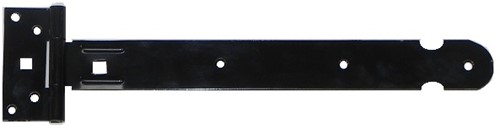 Kruishengsel - zwart gepoedercoat - 300 mm