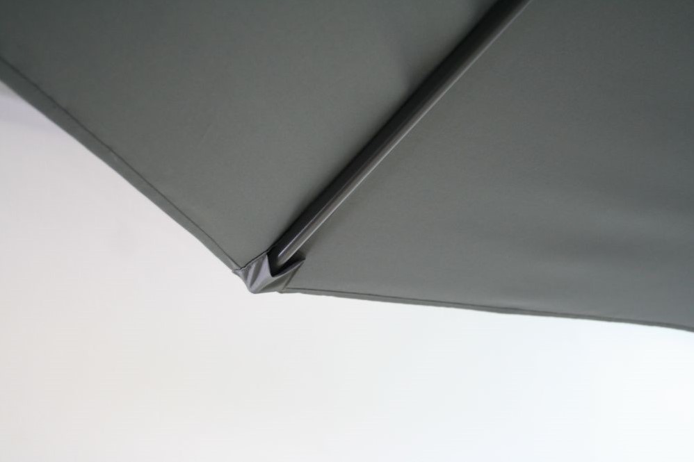 Verklaring Welvarend Vruchtbaar Sens-Line parasol Marbella, afm. 450 x 270 x 270 cm, antraciet bij  Buitengoed