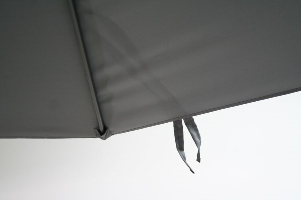 toespraak Rechtmatig Patriottisch Sens-Line parasol Marbella, afm. 450 x 270 x 270 cm, antraciet bij  Buitengoed