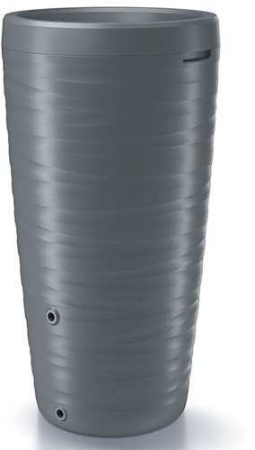 Maze regenton 240 liter - grijs - met afsluitbare vulautomaat