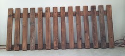 Modiwood hek, afm. 200 x 80 cm, B-keus, op=op