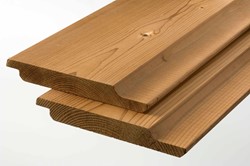 Komo rabat/gg delen, afm.  1,9 x 14,2 cm, lengte 390 cm, modiwood